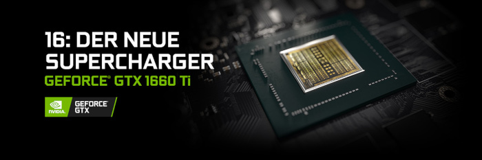 Der neue Gaming-Supercharger: NVIDIA GeForce GTX 1660 Ti
