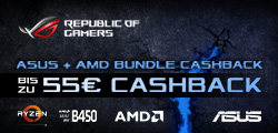 ASUS B450-Mainboards + AMD Ryzen 3000-Prozessor mit bis zu 55 Euro Cashback!