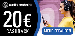 ATH-M50XBT Bluetooth-Kopfhörer von Audio Technica jetzt mit 20 € Cashback!
