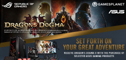 Dragon's Dogma 2 jetzt zu ausgewählten ASUS Gaming-Produkten dazu erhalten!