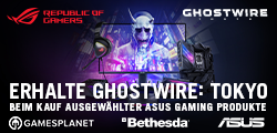 Ghostwire: Tokyo jetzt zu ausgewählten ASUS Gaming-Produkten dazu erhalten!