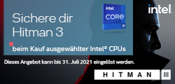Hitman 3, Crysis Remastered und mehr jetzt zu ausgewählten Intel-Prozessoren und qualifizierten Komplettsystemen dazu erhalten!