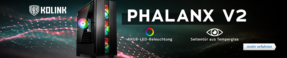 Kolink Phalanx V2 Landing-Page