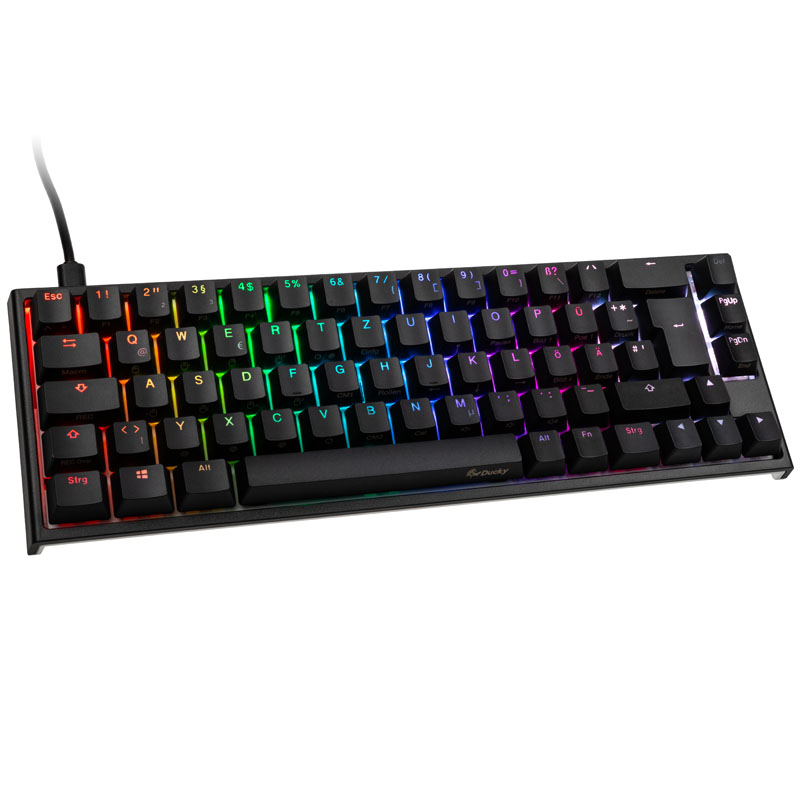 Ducky One 2 Sf Gaming Tastatur Mx Red Rgb Led Schw