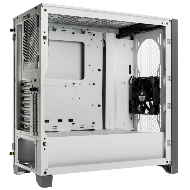 >Corsair 4000D Airflow Tempered Glass - weiß