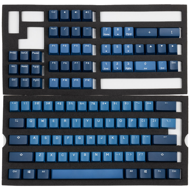 good in blue keycap set