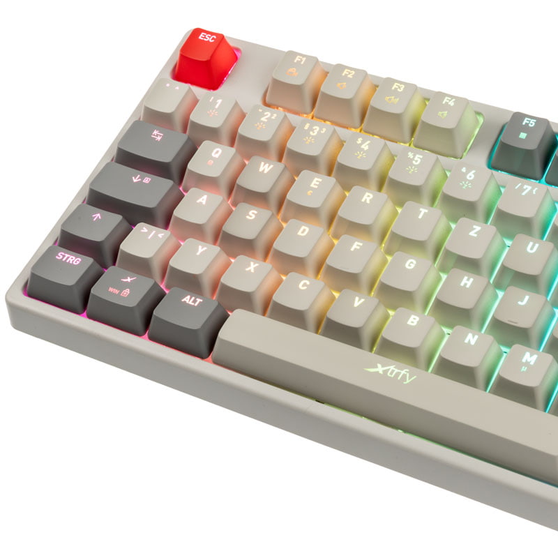 Клавиатура xtrfy k4 tkl rgb retro обзор