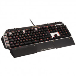 Cougar 700K Gaming Tastatur, MX Brown, DE Layout - schwarz