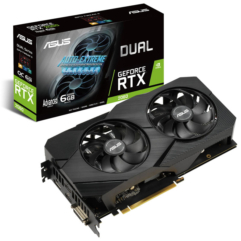 Asus dual geforce rtx 2060 evo обзор