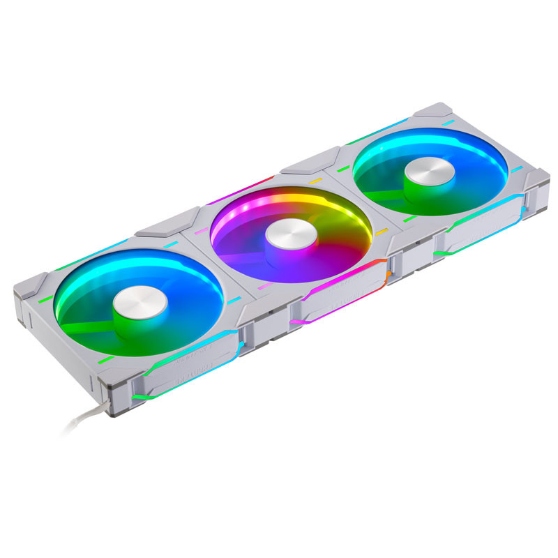 Phanteks D30 PWM Regular Airflow, D-RGB Fan, 3-pack - 140mm, white