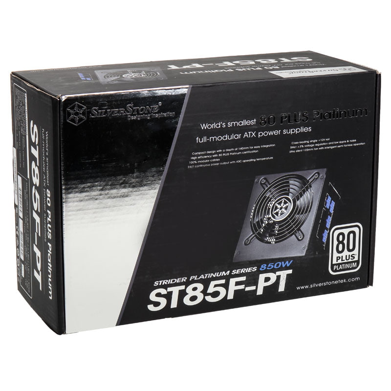 SilverStone Strider Platinum シリーズ 80PLUS PLATINUM認証 電源