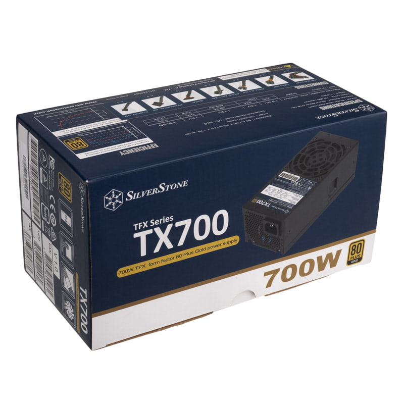 SilverStone TFX電源ユニット 80PLUS BRONZE 300W - PCケース用電源